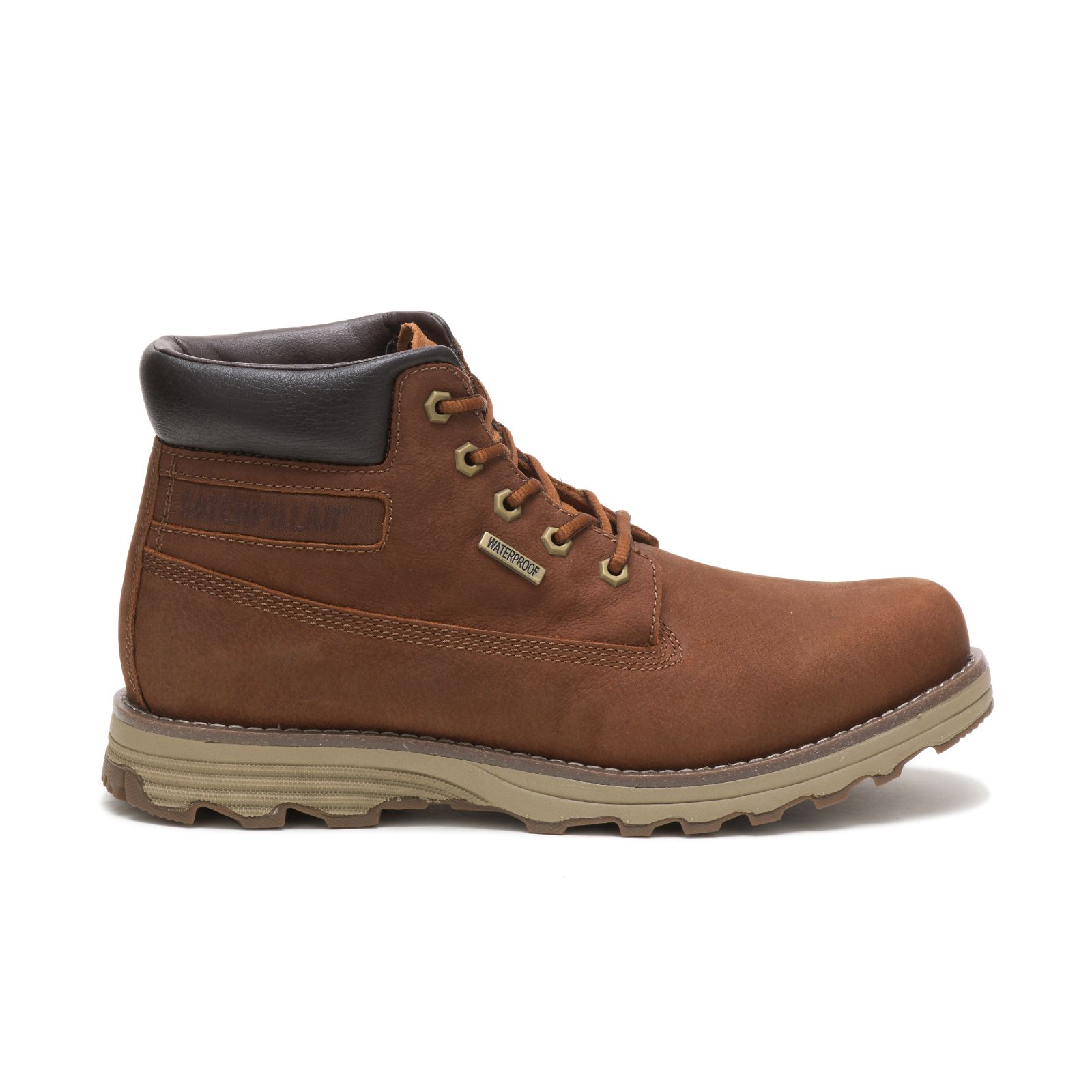 Caterpillar Boots South Africa - Cat Men's Founder Waterproof Thinsulate™ Waterproof Boots Brown JX6329087